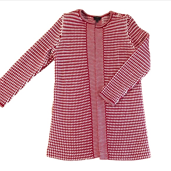 2 TALBOTS 100% Merino Wool Open Front Cardigans - VERY WARM! - Picture 2 of 16